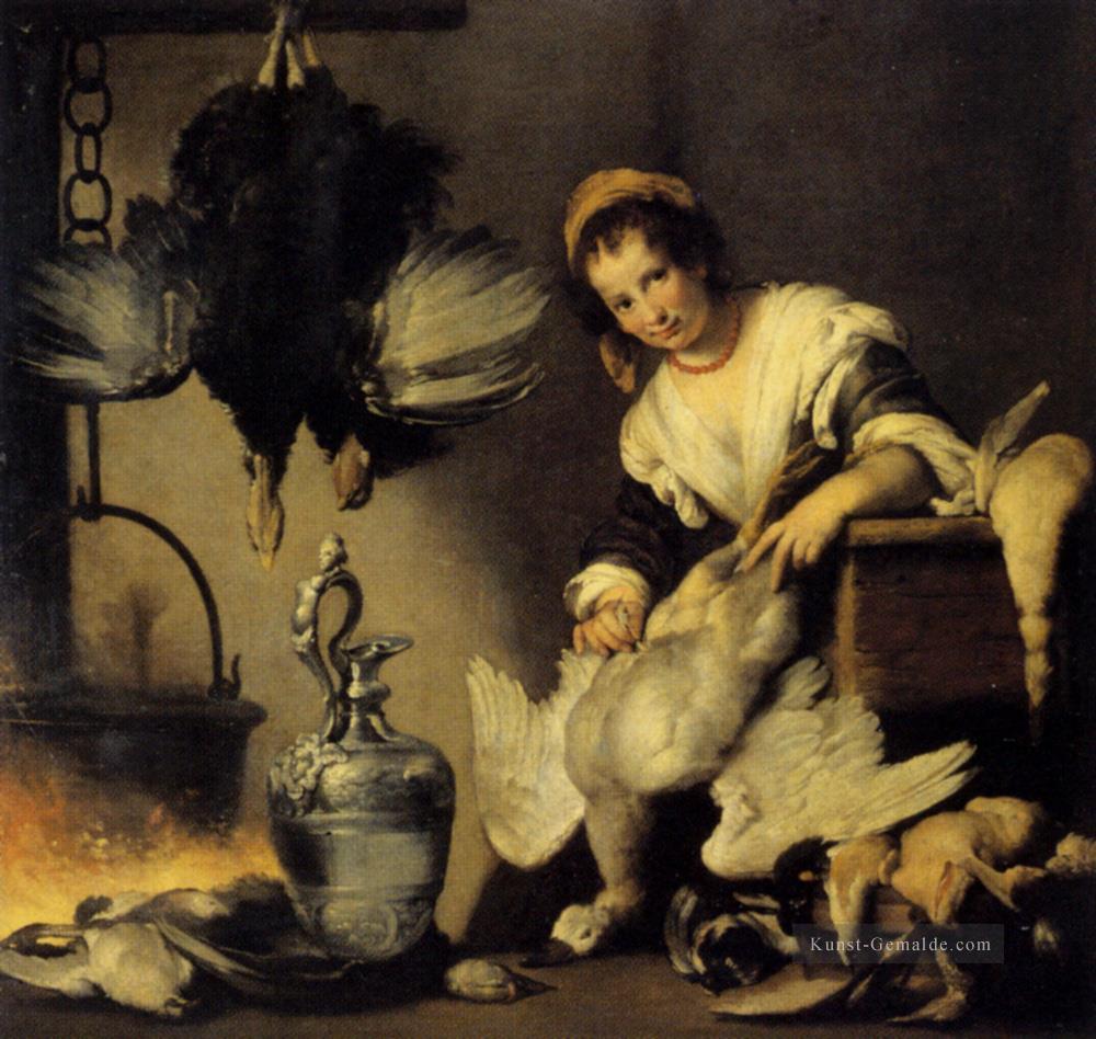 Der Koch italienischer Barock Bernardo Strozzi Ölgemälde